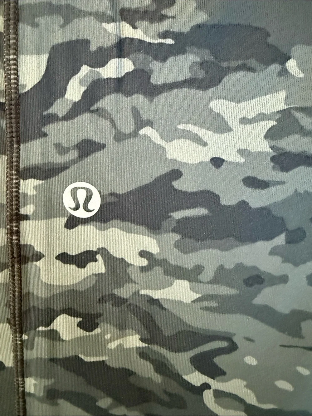 lululemon athletica Gray & Black Camo High-Rise Leggings
